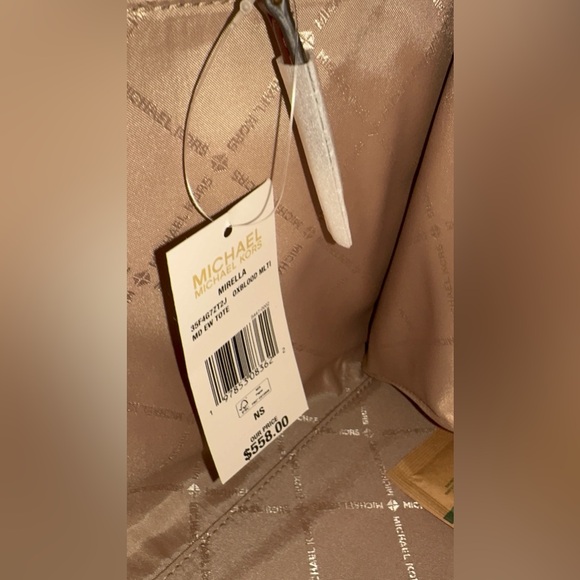 NWT Michael Kors Mirella In Multi Oxblood Medium EW Tote Crossbody Shoulder Bag - Picture 5 of 16